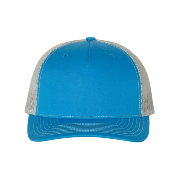 Richardson 112 | Six Panel Trucker Hat | Cobalt Blue/Grey