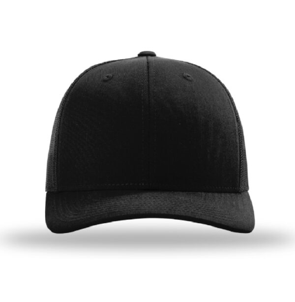 Richardson 115 | Six Panel Low Pro Trucker Hat | Black