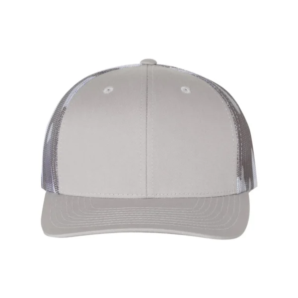 Richardson 112PM | Printed Mesh Trucker | Silver/Grey Camo